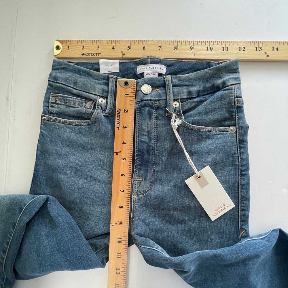 Good American Good American Good Waist Raw Edge S… - image 8