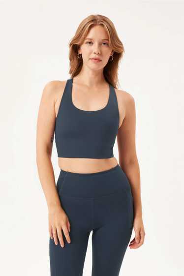 Girlfriend Collective Midnight Paloma Racerback Br