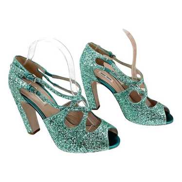 Miu Miu Glitter sandal - image 1