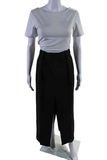 Victoria Beckham Womens Pleated Button Lined Slee… - image 1