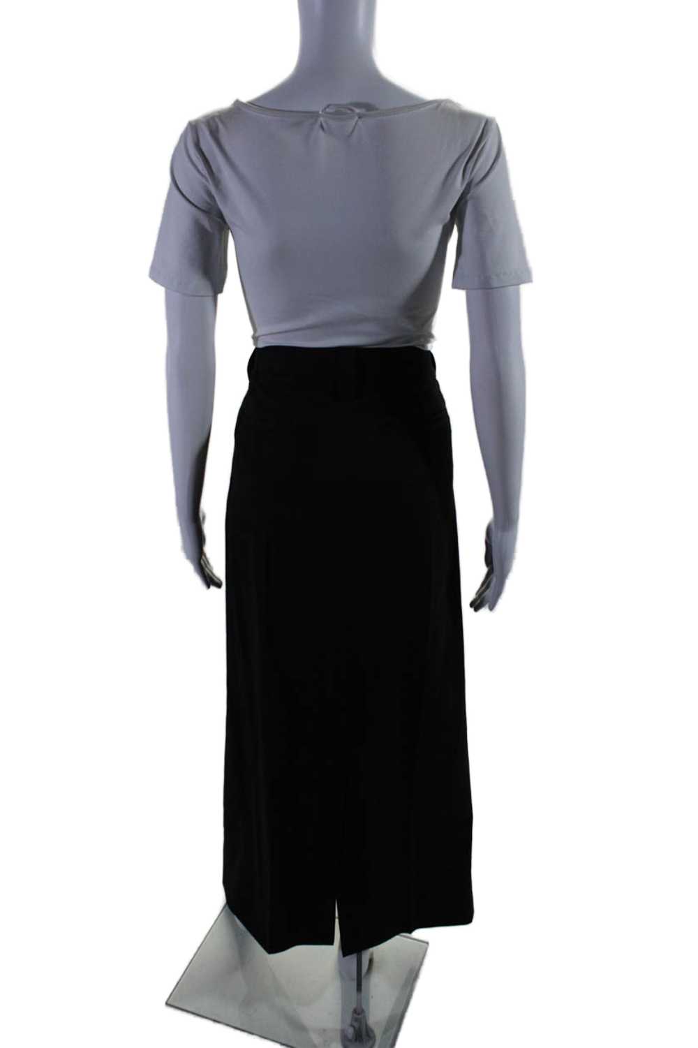 Victoria Beckham Womens Pleated Button Lined Slee… - image 3