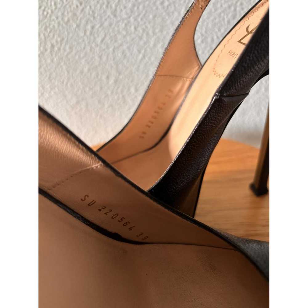 Yves Saint Laurent Trib Too leather heels - image 7