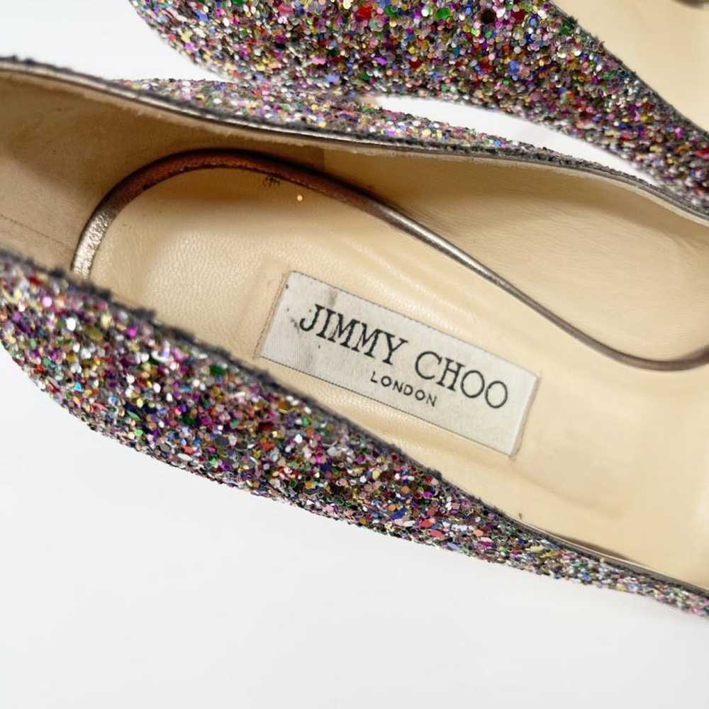 Jimmy Choo Glitter heels - image 10