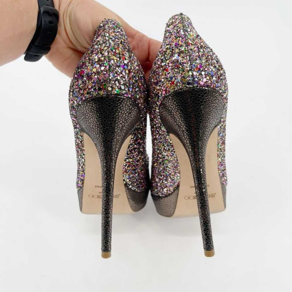 Jimmy Choo Glitter heels - image 7