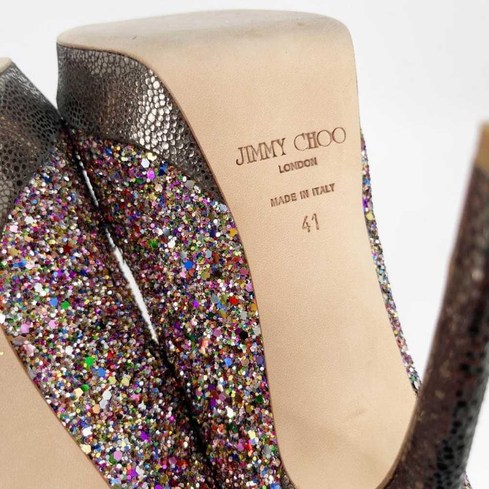 Jimmy Choo Glitter heels - image 9