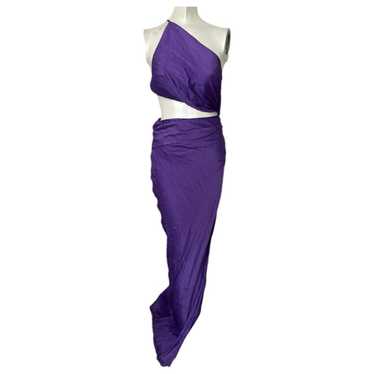 The Sei Silk maxi dress