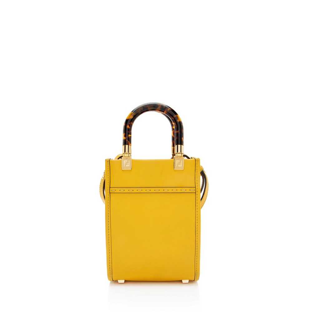 Fendi Sunshine leather tote - image 3