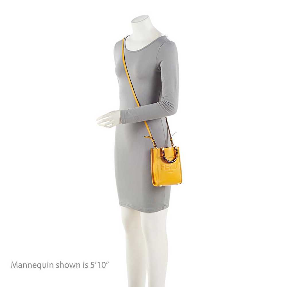 Fendi Sunshine leather tote - image 5