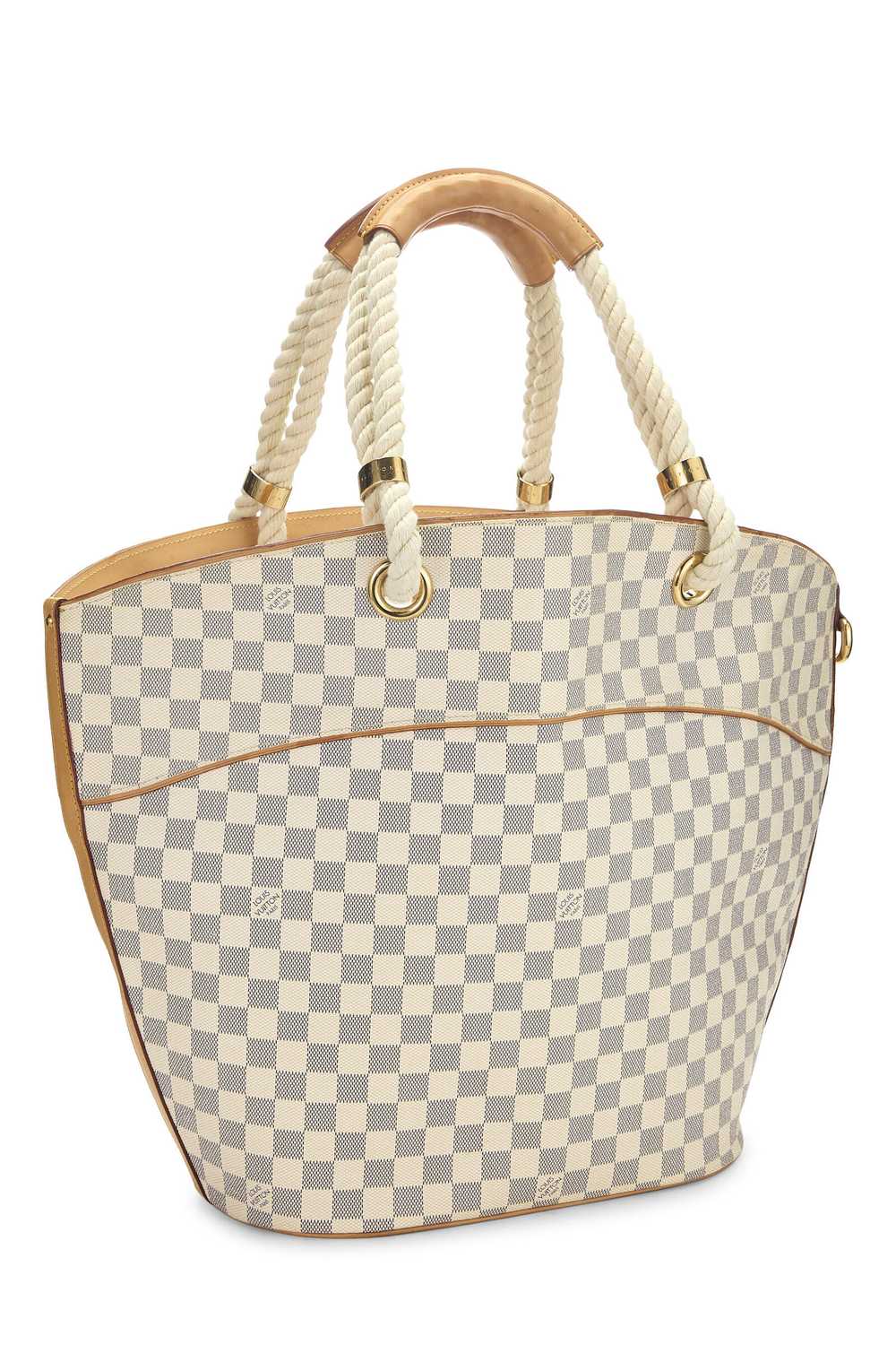 Damier Azur Canvas Pampelonne GM Send in SMS Send… - image 2