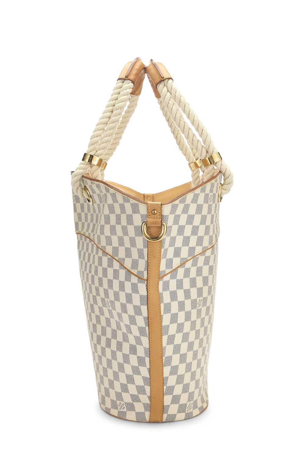 Damier Azur Canvas Pampelonne GM Send in SMS Send… - image 3