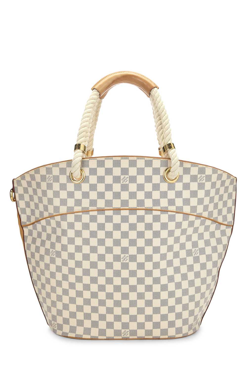 Damier Azur Canvas Pampelonne GM Send in SMS Send… - image 4