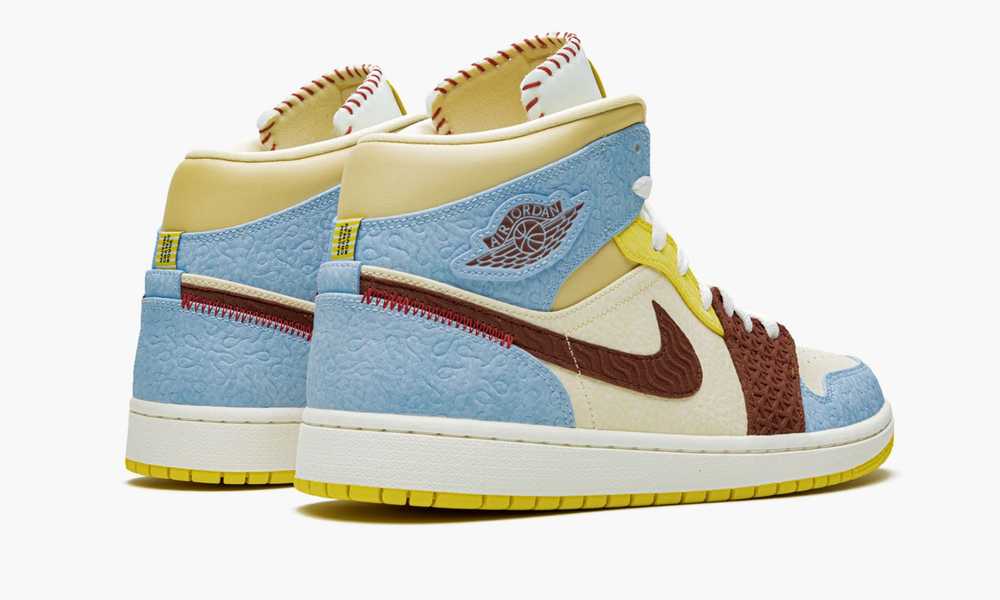 Air Jordan 1 Mid SE Fearless "Maison Château Roug… - image 3