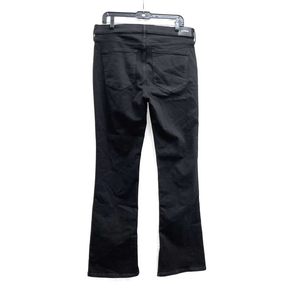 NWT Wmns EXPRESS Black Denim Skyscraper Mid Rise … - image 3