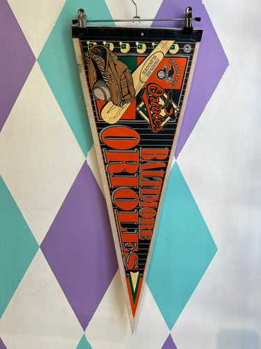 Vintage Baltimore Orioles Pennant