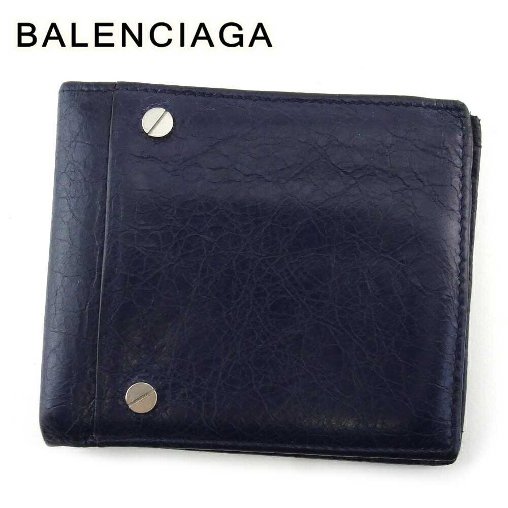 Balenciaga Bi fold Wallet Mini Wallet Men s Squar… - image 1