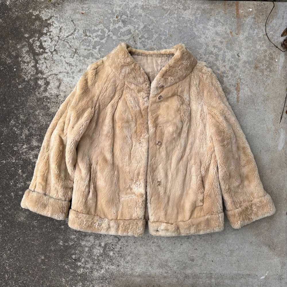 Hysteric Glamour × Mink Fur Coat × Vintage Teddy … - image 1