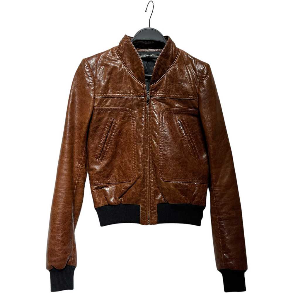 BALENCIAGA/Leather Jkt/36/Goat Leather/BRW/PLUSH … - image 1