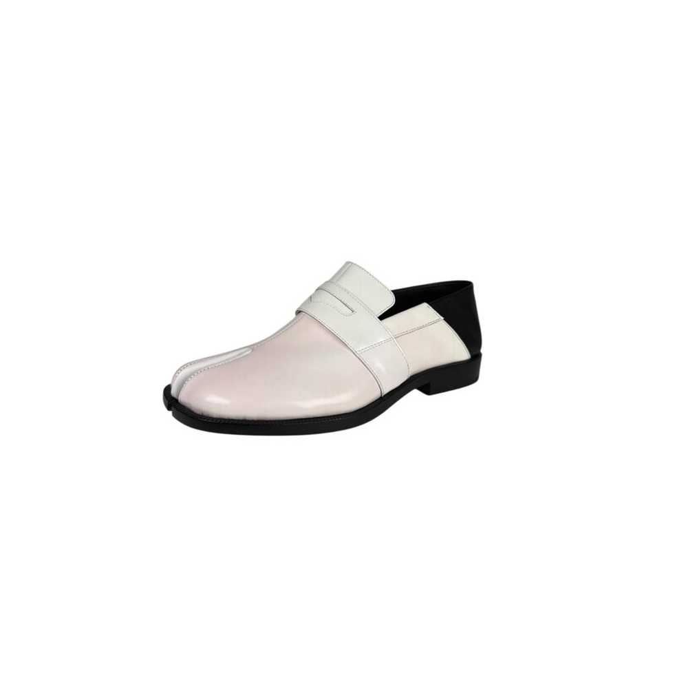 Maison Martin Margiela Tabi leather flats - image 4