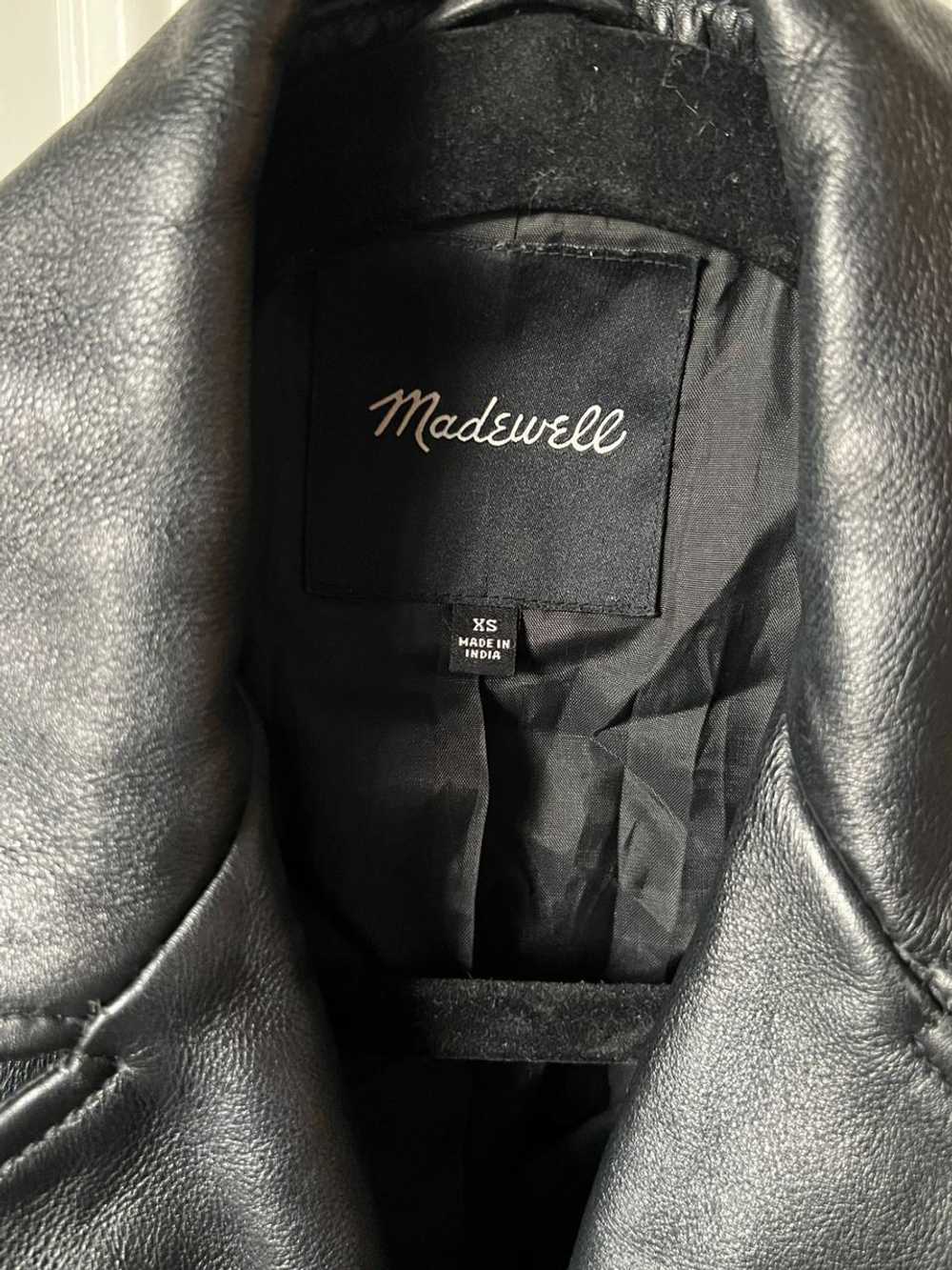 Madewell Ultimate Leather Motorcycle Jacket (XS) … - image 4