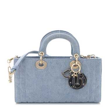 CHRISTIAN DIOR Denim Macrocannage Lady D-Joy Blue