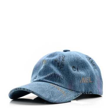 CHANEL Denim Mood Cap Hat Blue - image 1