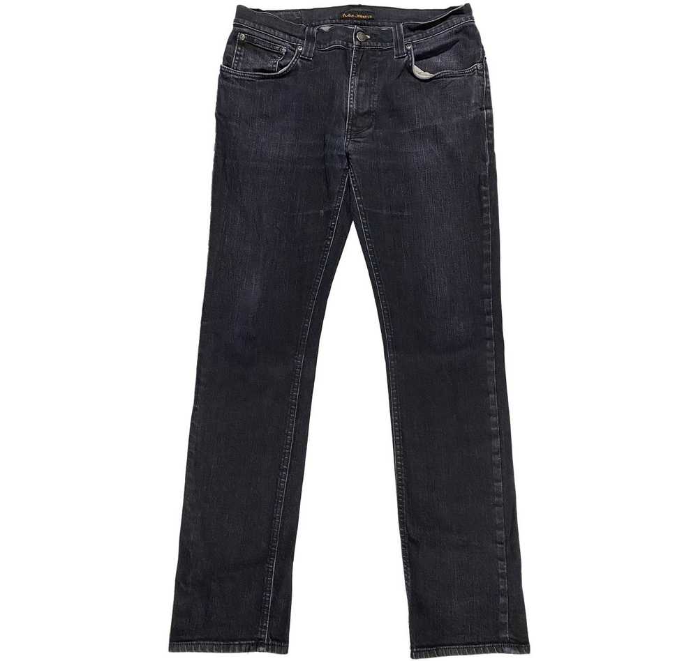 Nudie Jeans Nudie Jeans Thin Finn Back 2 Black sl… - image 1