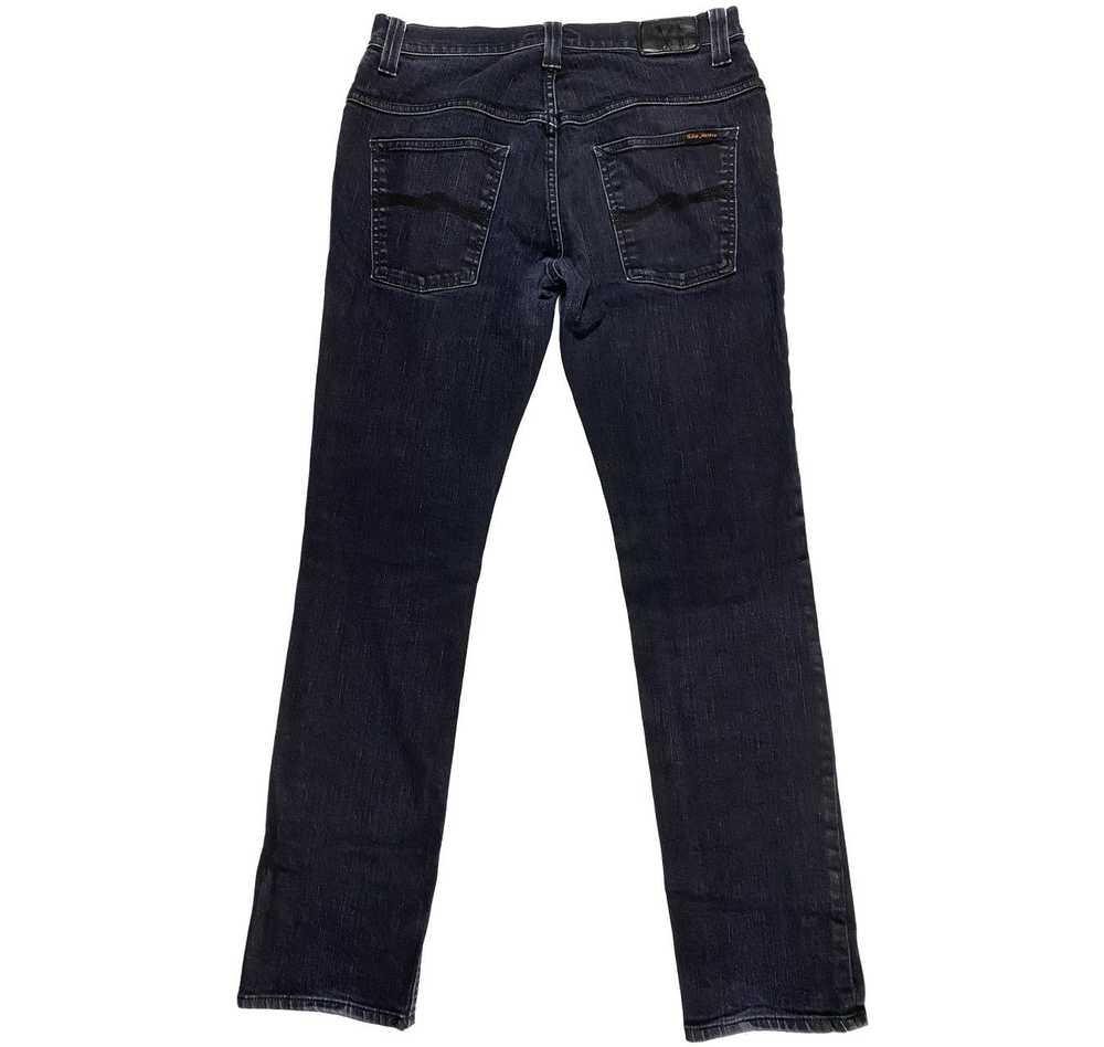 Nudie Jeans Nudie Jeans Thin Finn Back 2 Black sl… - image 2