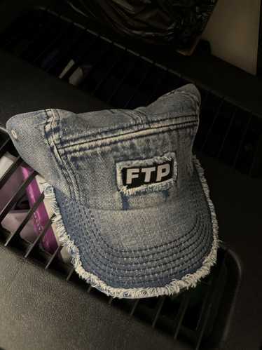 Fuck The Population FTP Denim Logo Camp Cap - image 1