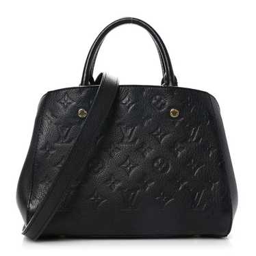 LOUIS VUITTON Empreinte Montaigne BB Black