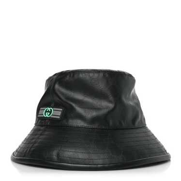 GUCCI Monogram GG Bucket Hat Black