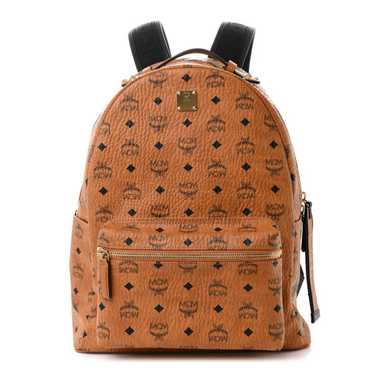 MCM Visetos Large Stark Backpack Cognac - image 1