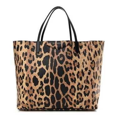 GIVENCHY Textured Coated Canvas Leopard Print Lar… - image 1