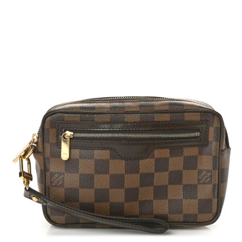 LOUIS VUITTON Damier Ebene Pochette Billets Macao - image 1