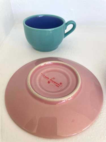 Color Block Tea Cup Set - image 1