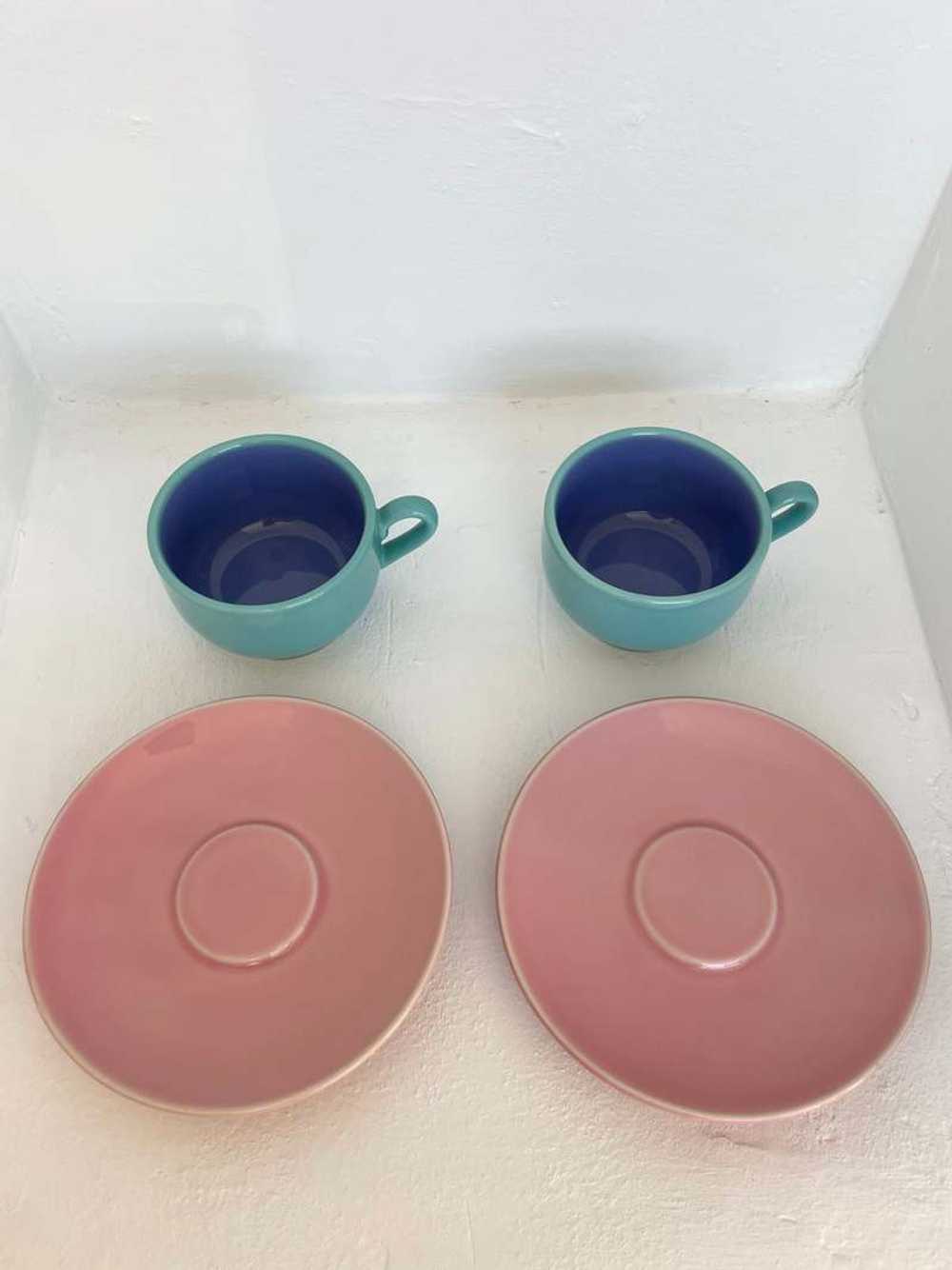 Color Block Tea Cup Set - image 2