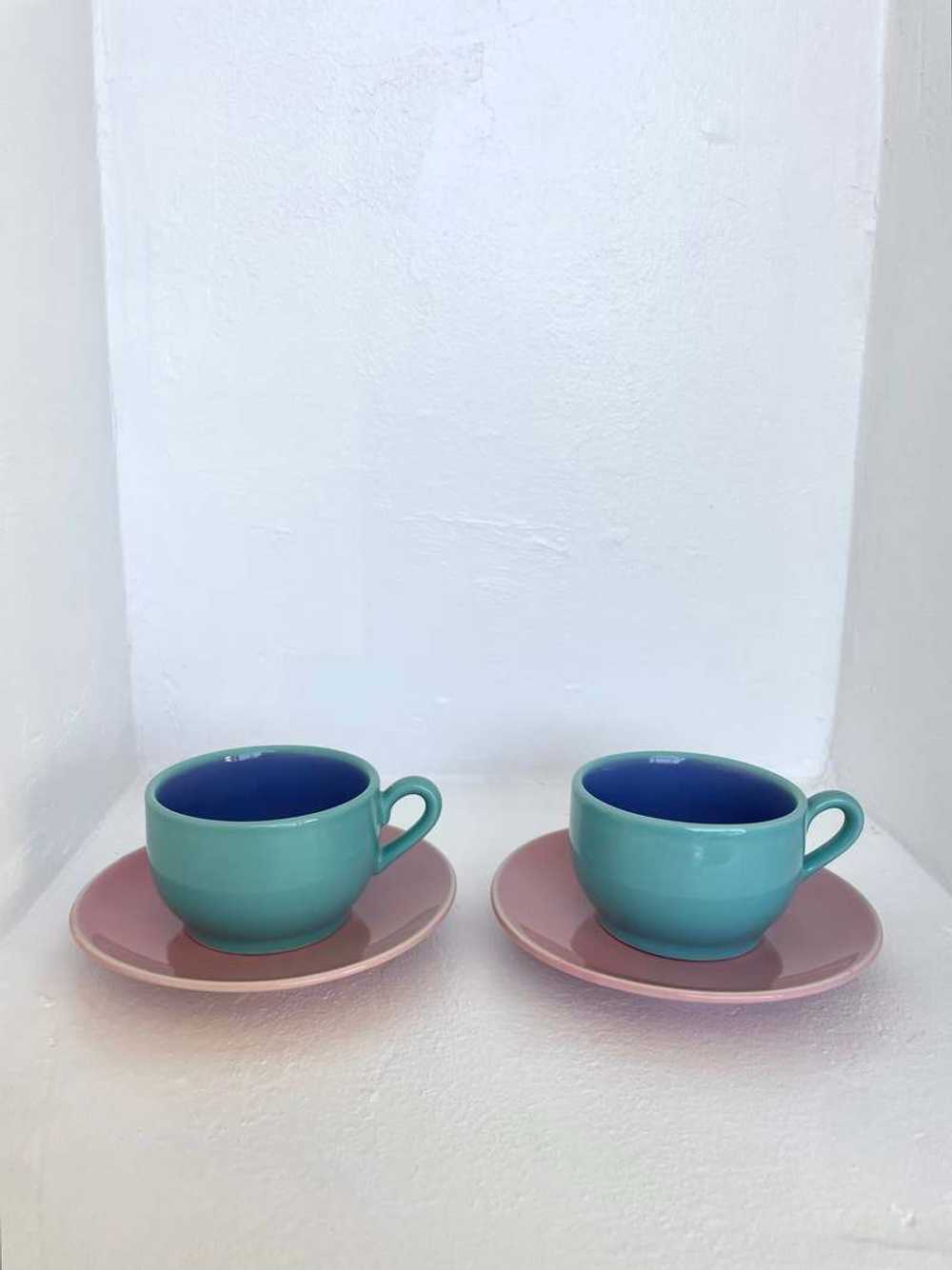 Color Block Tea Cup Set - image 4