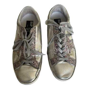 Golden Goose Superstar leather trainers