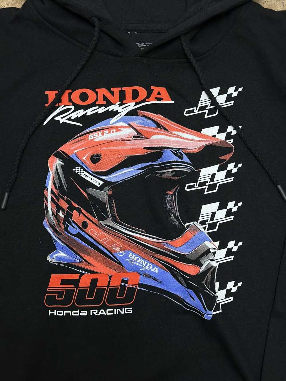 Honda JT Honda Racing 500 GSX 2.0 Hoodie Motorbik… - image 3