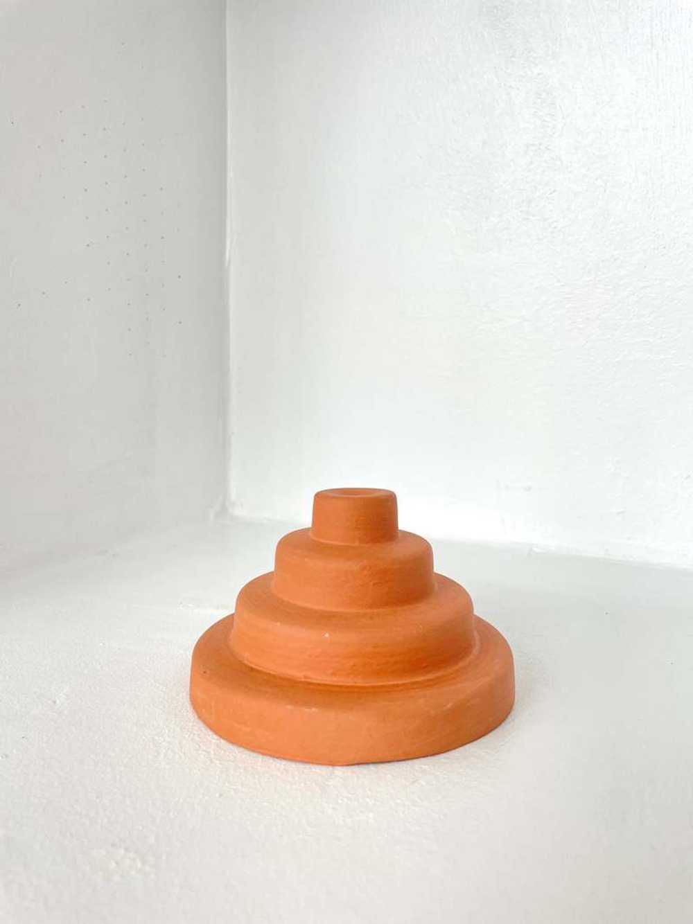 Stacked Incense Holder - Terracotta - image 1