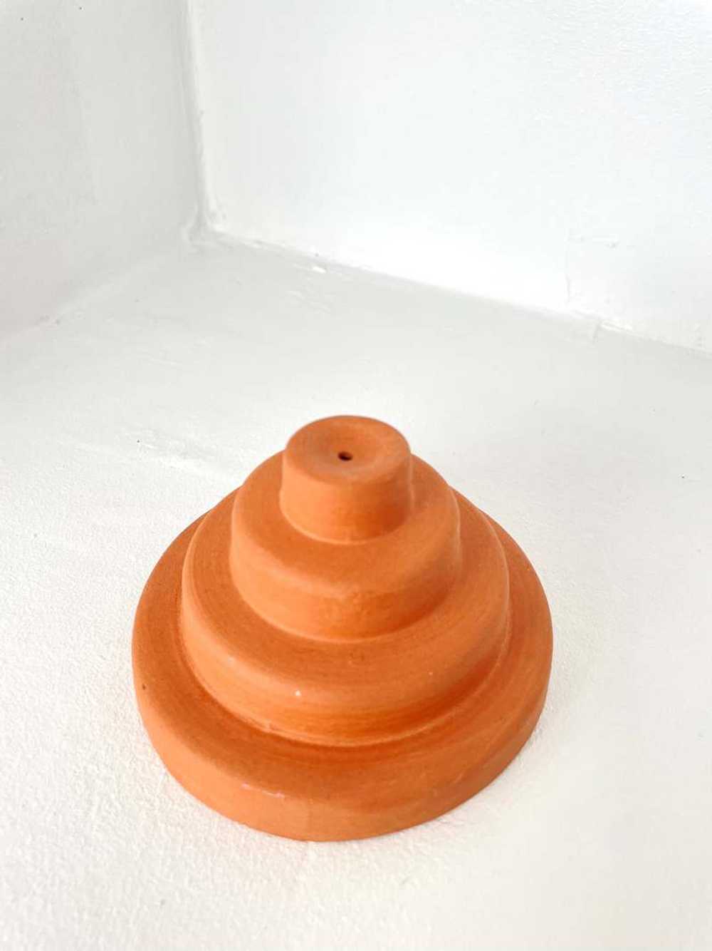 Stacked Incense Holder - Terracotta - image 3