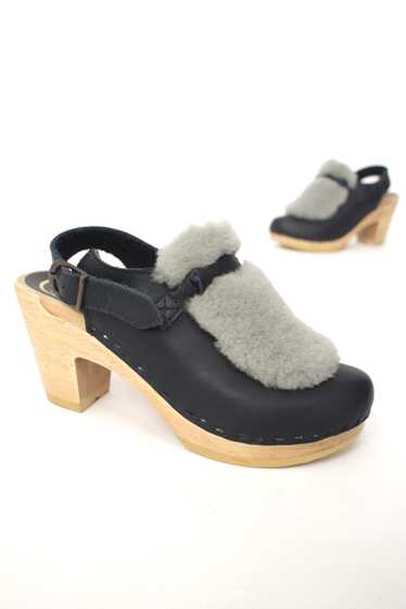 No. 6 Billie Fur Clogs*