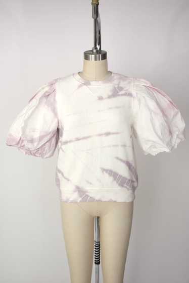 Ulla Johnson Tie Dye Puff Sweatshirt