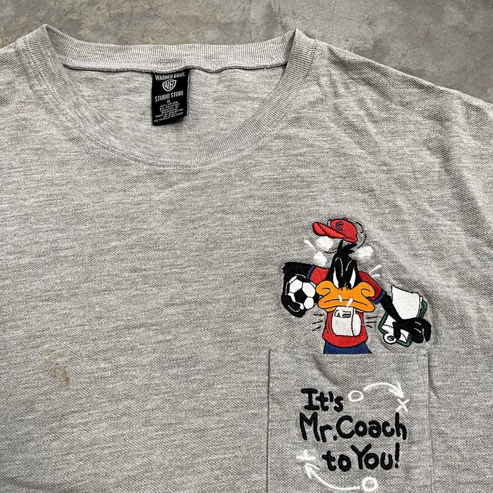 Warner Bros Vintage Warner Bros Daffy Duck T-Shirt - image 2