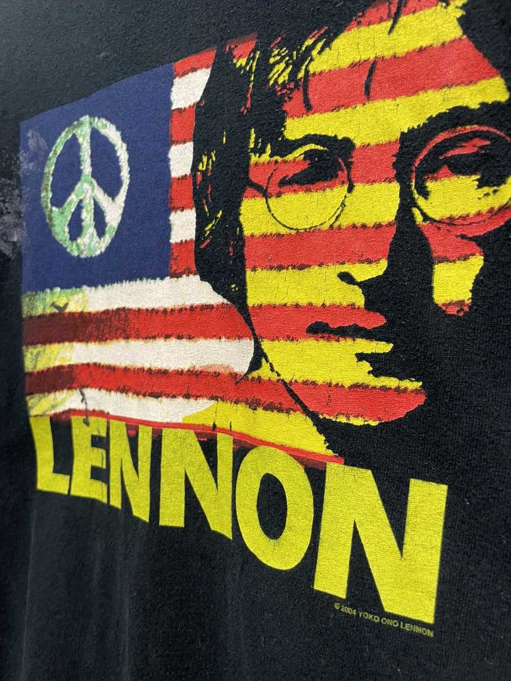 Band Tees × John Lennon × Vintage John Lennon USA… - image 4