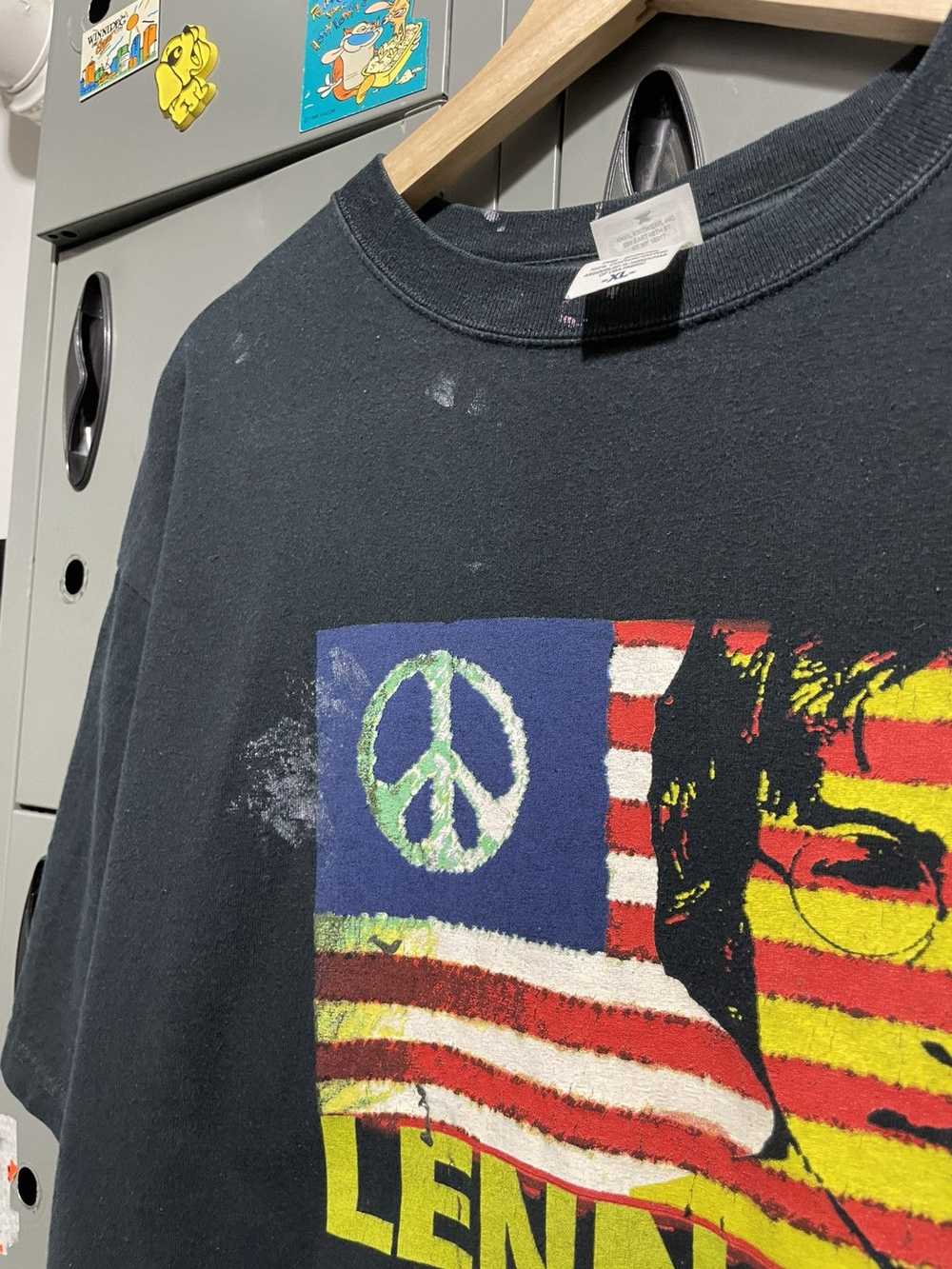 Band Tees × John Lennon × Vintage John Lennon USA… - image 6