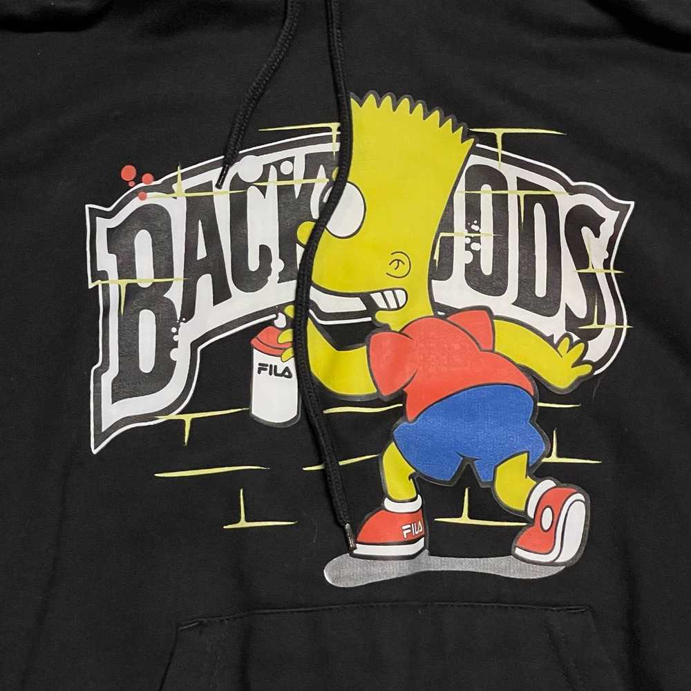 Other The Simpsons Bart Backwoods Graphic Hoodie - image 2