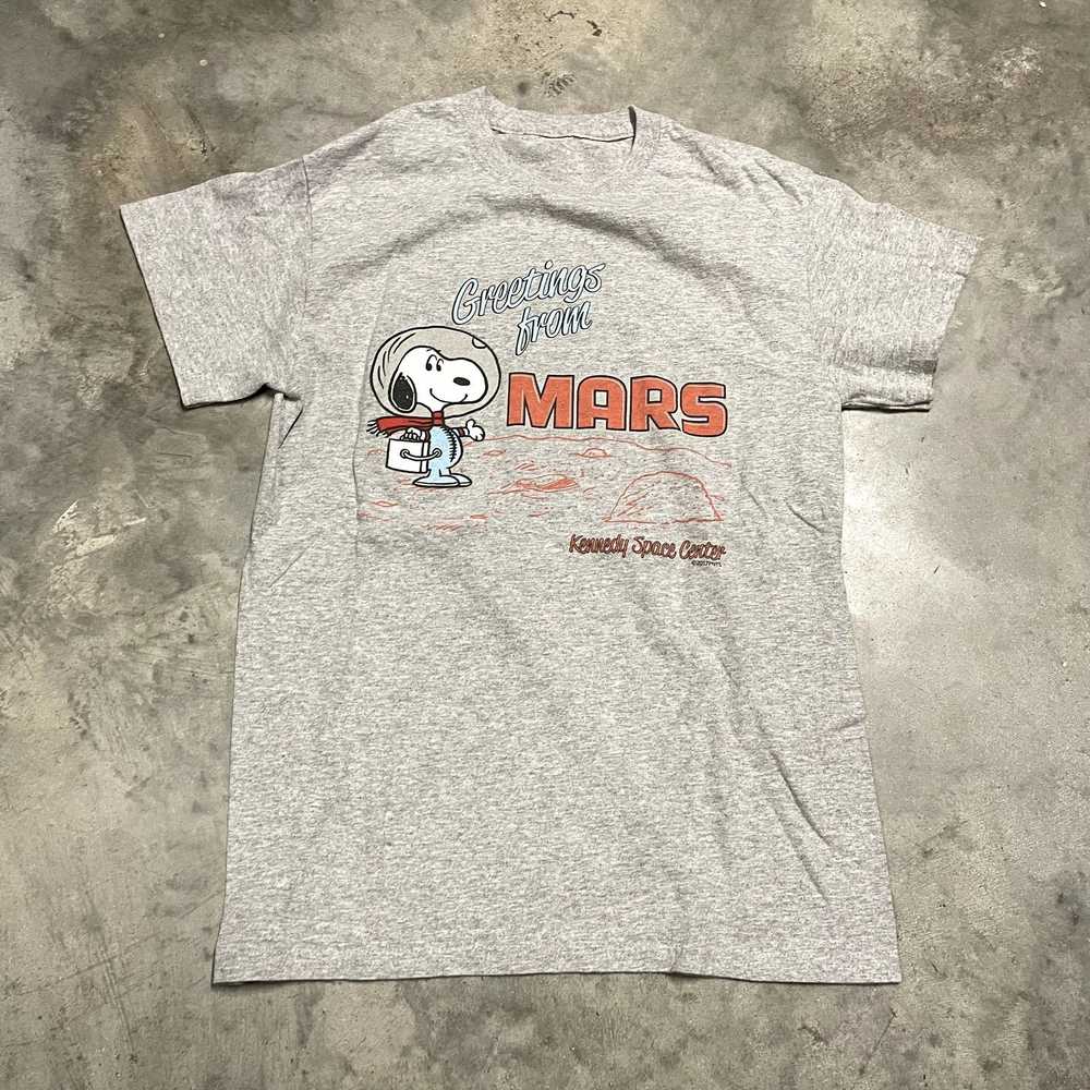 Peanuts Vintage Snoopy Kennedy Space Center T-Shi… - image 1