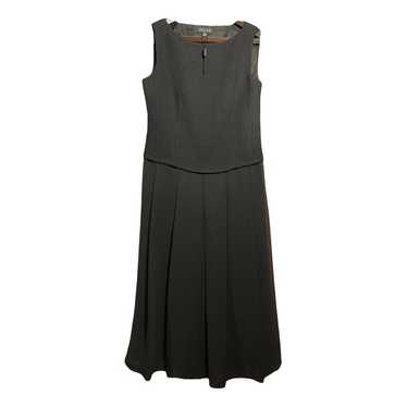 Non Signé / Unsigned Wool mid-length dress - image 1