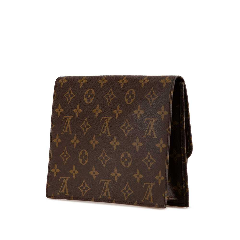 Brown Louis Vuitton Monogram Pochette Rabat 23 Cl… - image 2