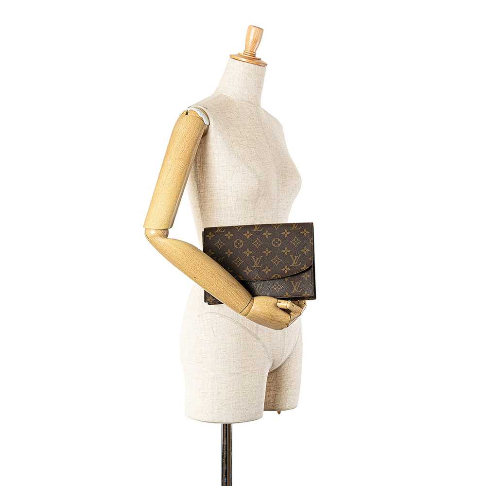 Brown Louis Vuitton Monogram Pochette Rabat 23 Cl… - image 7